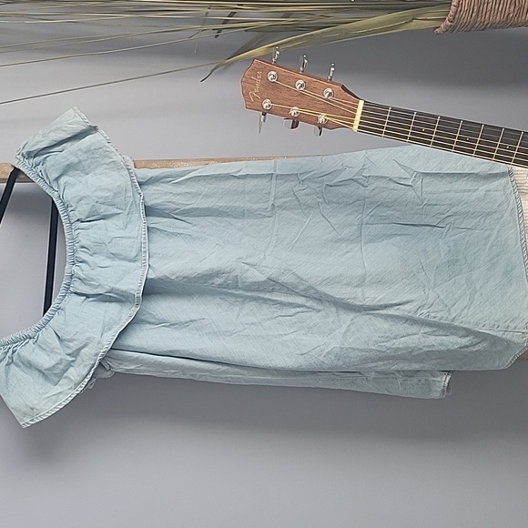 Express Ruffle Off-Shoulder Dress - Picture 2 of 3